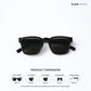 Kutch Mirage - Pitch Black Square Sunglasses - RB2622