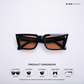 Sierra - Mocha Cateye Sunglasses - RB2516