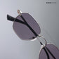 Vizag Prism - Harbor Smoke Polarized Hexagon Sunglasses - RB2614