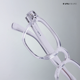 Solar Sleek - Crystal Wayfarer Bluecut Eyewear - RB2510