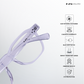 Solar Sleek - Crystal Blue Cut Wayfarer - RB2510