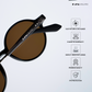 Pondy Palette - Bark Bloom Round Sunglasses - RB2548