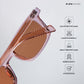 Sol - Amber Rectangle Sunglasses - RB2466