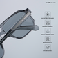 Glare - Cloud Rectangle Sunglasses - RB2324