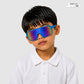 Speed Beam - Prism Dash Kids Polarized Wrap Around Sunglasses - RBK2535