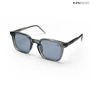 Quadra - Grey Polarized Square Sunglasses - RB2414