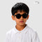 Classic Cub - Charcoal Kids Polarized Wayfarer Sunglasses - RBK2509