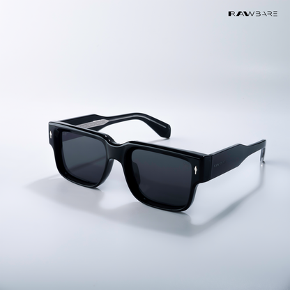 Timeless - Black Polarized Rectangle Sunglasses - RB2443