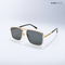 Tyro - Black Gold Flat-Top Square Aviator Sunglasses - RB2685BG