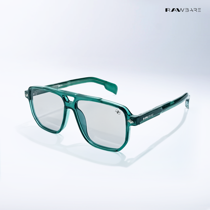 Diu Dawn - Moss Grey Square Sunglasses - RB2726