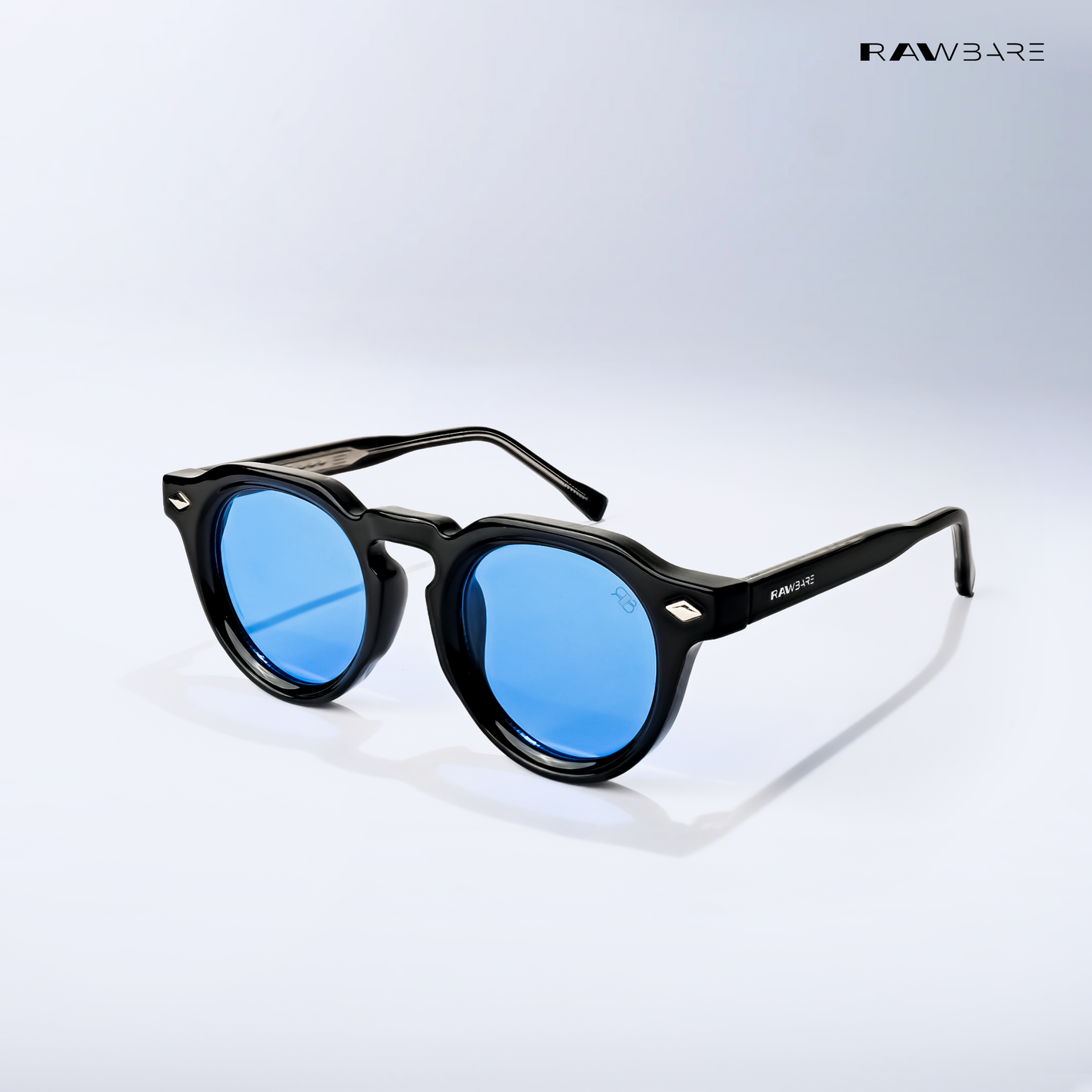 Groove - Blue Black Round Sunglasses - RB2748