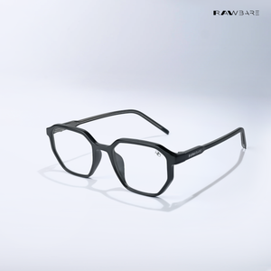 Tawi Gaze - Black Angular Hexagon Bluecut Eyewear - RB2607