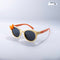 Fairy Bow - Citrus Burst Kids Polarized Round Sunglasses - RBK2526
