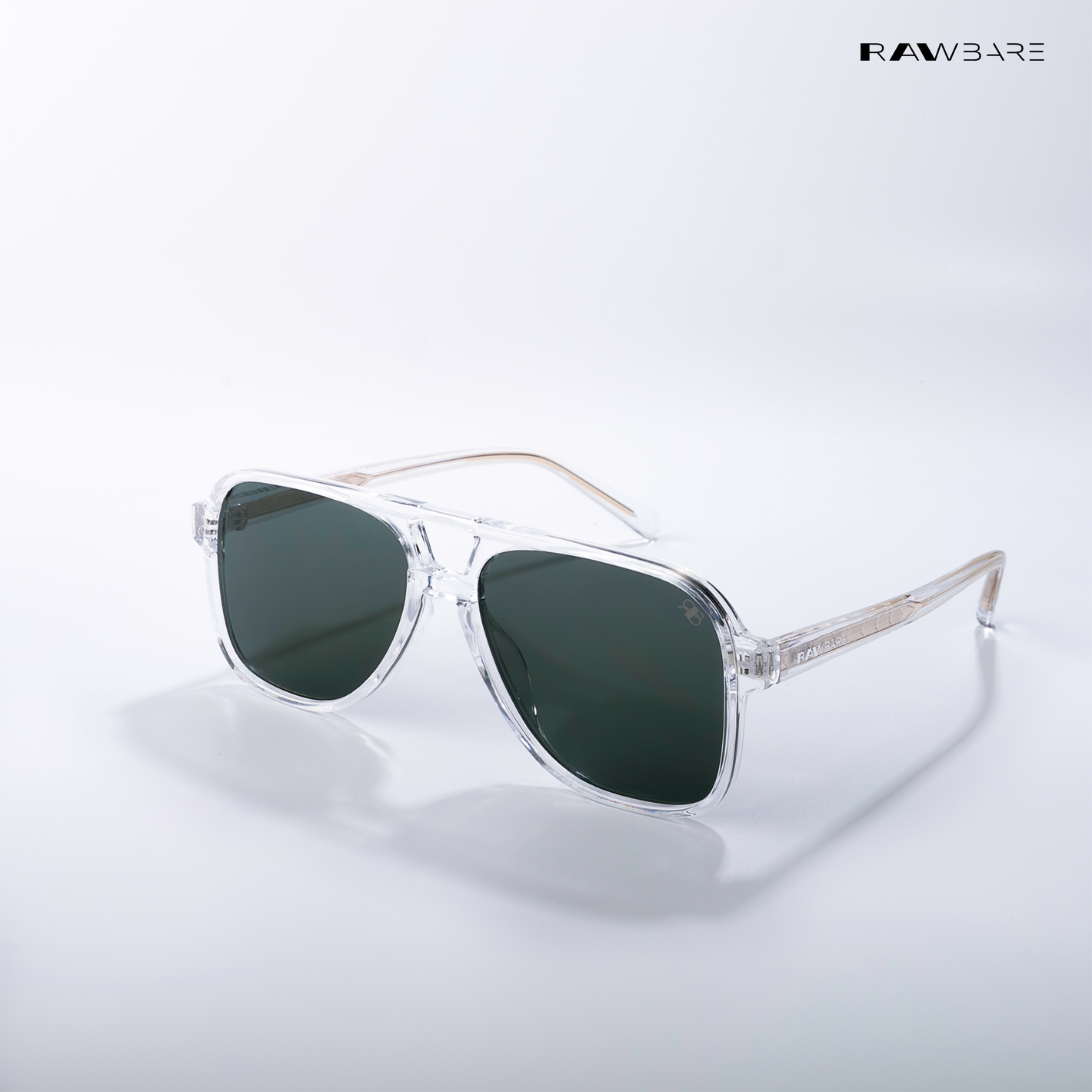 Patiala Drop - Glass Grove Geometric Aviator Sunglasses - RB2543
