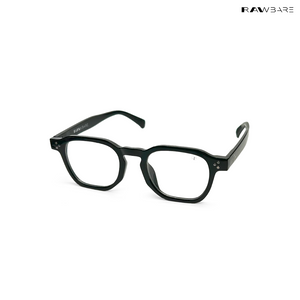 Solar Sleek - Black Blue Cut Wayfarer Sunglasses - RB2509