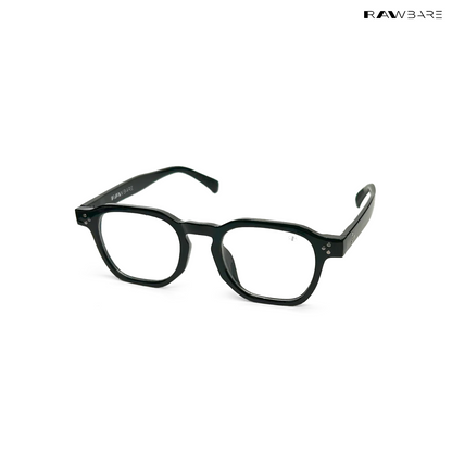 Solar Sleek - Black Blue Cut Wayfarer Sunglasses - RB2509