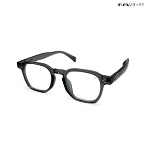 Solar Sleek - Clear Grey Blue Cut Wayfarer Sunglasses - RB2417