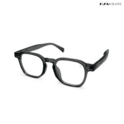 Solar Sleek - Clear Grey Blue Cut Wayfarer Sunglasses - RB2417