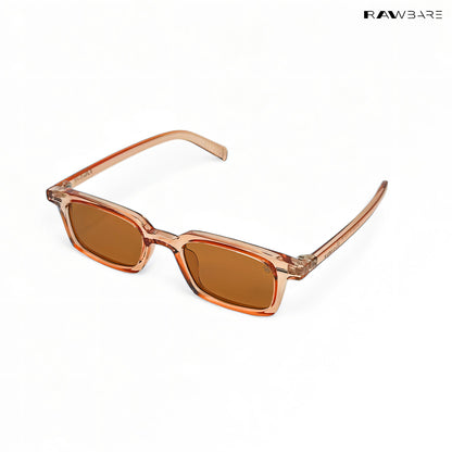 Sol - Amber Rectangle Sunglasses - RB2466