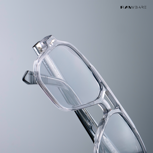 Glare - Cloud Rectangle Sunglasses - RB2324