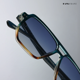 Amritsar Aura - Honey Fade Geometric Aviator Sunglasses - RB2587