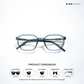 Tawi Gaze - Ocean Angular Hexagon Bluecut Eyewear - RB2608