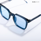 Quadra - Blue Polarized Square Sunglasses - RB2440