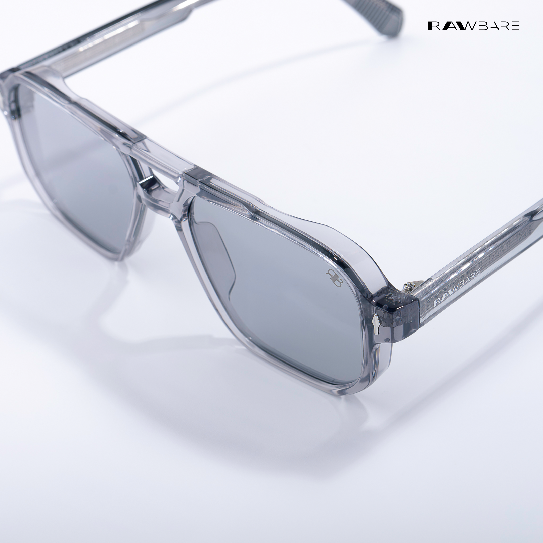 Rectangle Sunglasses Thick Framed Aviators Rectangle Glare