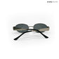 Lunar - Silver Black Oval Sunglasses - RB2432