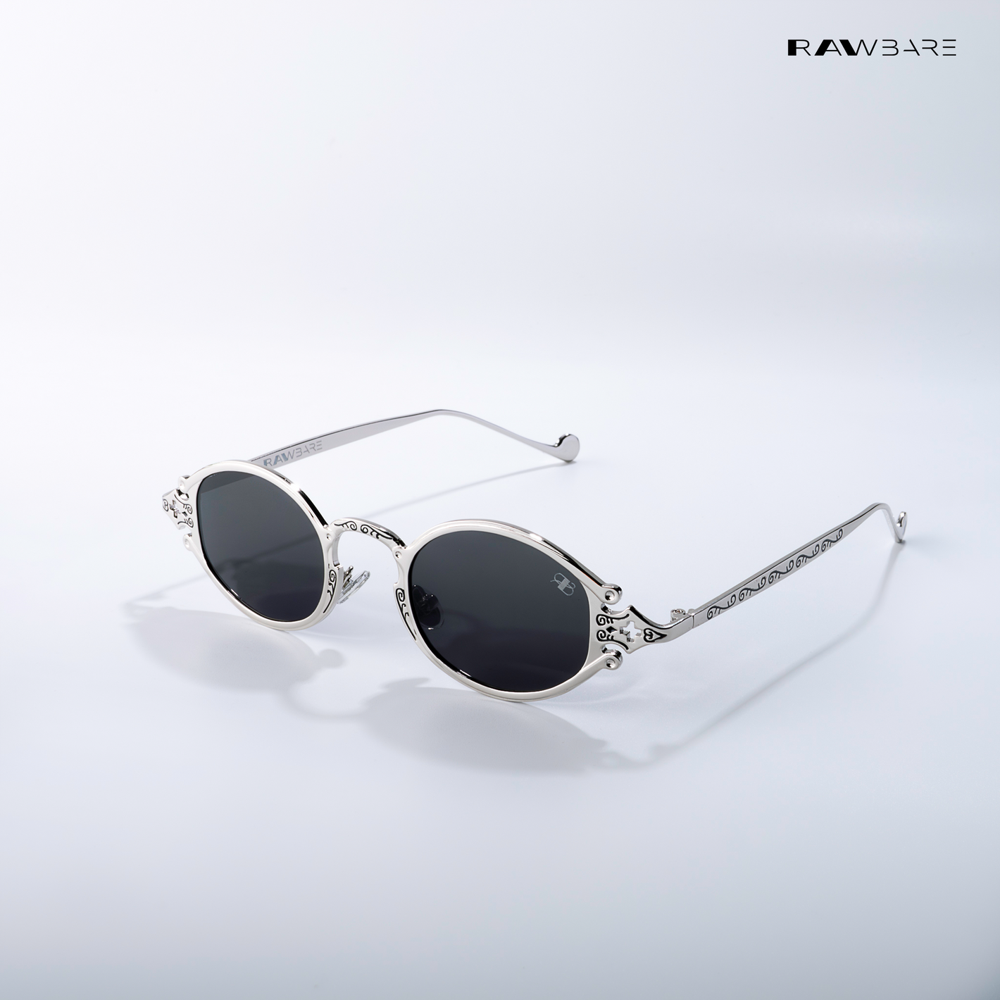 Jaisalmer Glow - Molten Metal Polarized Oval Sunglasses - RB2667