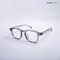 Solar Sleek - Clear Grey Wayfarer Bluecut Eyewear - RB2417