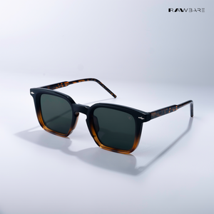 Quadra - Forest Polarized Square Sunglasses - RB2413