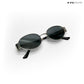 Lunar - Silver Black Oval Sunglasses - RB2432