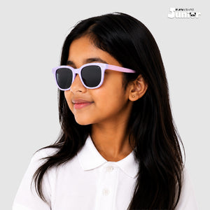 Young Monarch - Regal Lilac Kids Polarized Square Sunglasses - RBK2504