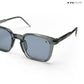 Quadra - Grey Polarized Square Sunglasses - RB2414