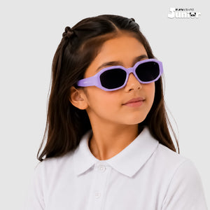 Candy Dash - Berry Blast Kids Polarized Irregular Rectangle Sunglasses - RBK2520