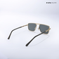 Tyro - Black Gold Flat-Top Square Aviator Sunglasses - RB2685BG