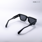 Timeless - Black Polarized Rectangle Sunglasses - RB2443