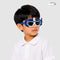 Mode Shift - Navy Circuit Kids Polarized Geometric Sunglasses - RBK2528
