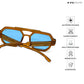 Pentavision - Sandy Wayfarer Sunglasses - RB2468