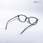 Tawi Gaze - Black Angular Hexagon Bluecut Eyewear - RB2607