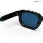 Vintage Cube - All Black Polarized Rectangle Sunglasses - RB2401