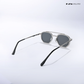 Aeri - Silver Black Hexagon Sunglasses - RB2677SB