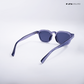 Solar Sleek - Grey Wayfarer Sunglasses - RB2416