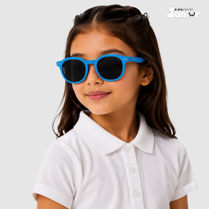 Legacy Cub - Regal Sky Kids Polarized Wayfarer Sunglasses - RBK2510