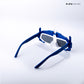 Mode Shift - Navy Circuit Kids Polarized Geometric Sunglasses - RBK2528