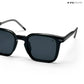 Quadra - Black Polarized Square Sunglasses - RB2411