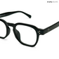 Solar Sleek - Black Blue Cut Wayfarer Sunglasses - RB2509
