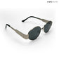 Lunar - Silver Black Oval Sunglasses - RB2432