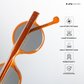Shillong Shades - Citrine Glow Round Sunglasses - RB2619